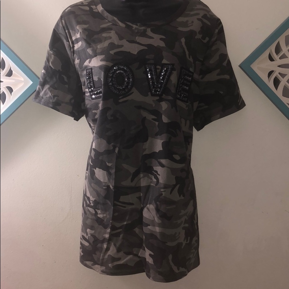 Lane Bryant Camo Tee